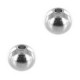 Stainless steel Bead 4mm Antique silver